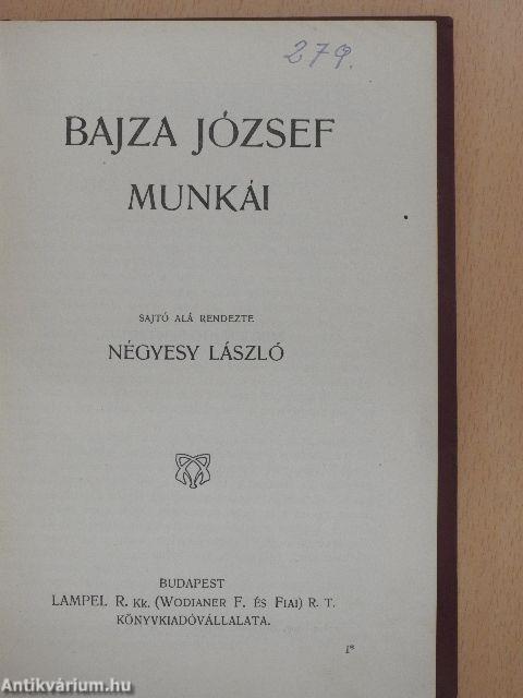 Bajza József munkái