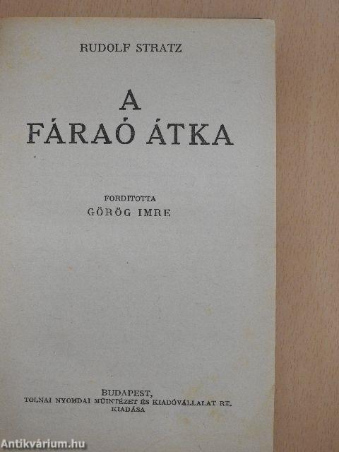 A fáraó átka