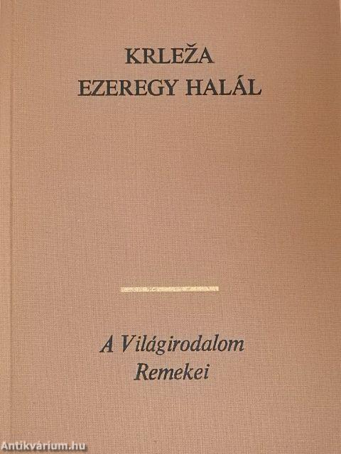 Ezeregy halál