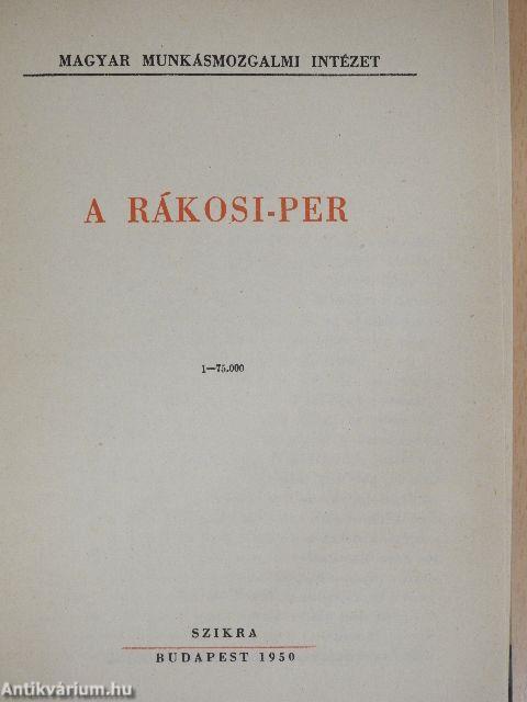 A Rákosi-per