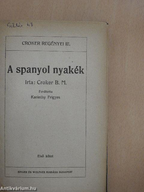 A spanyol nyakék I-III.