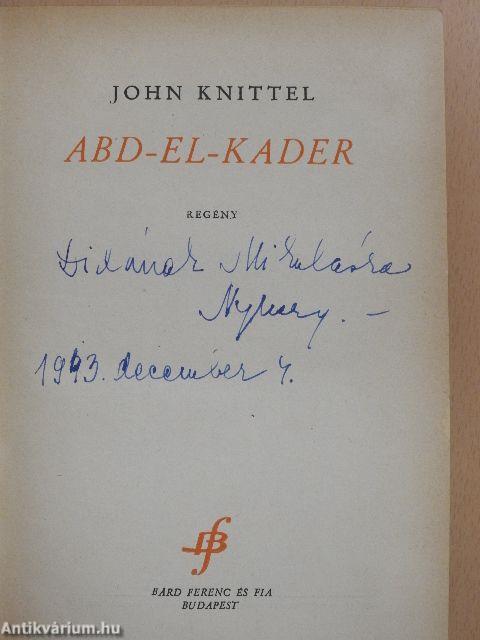 Abd-el-kader