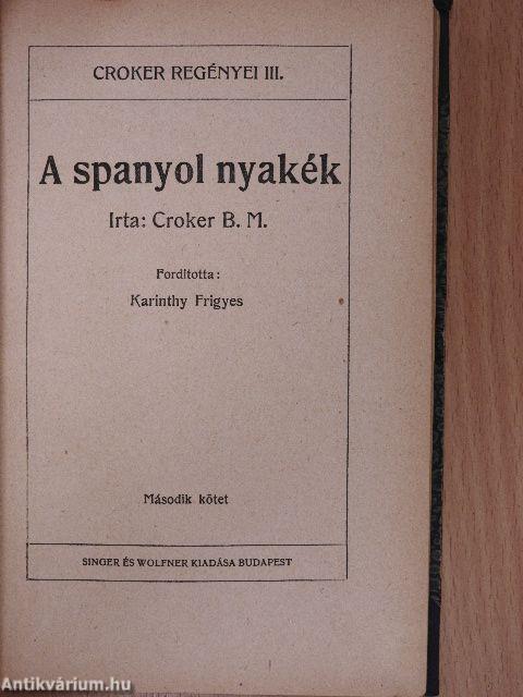 A spanyol nyakék I-III.