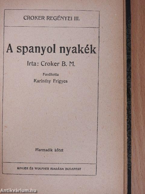 A spanyol nyakék I-III.