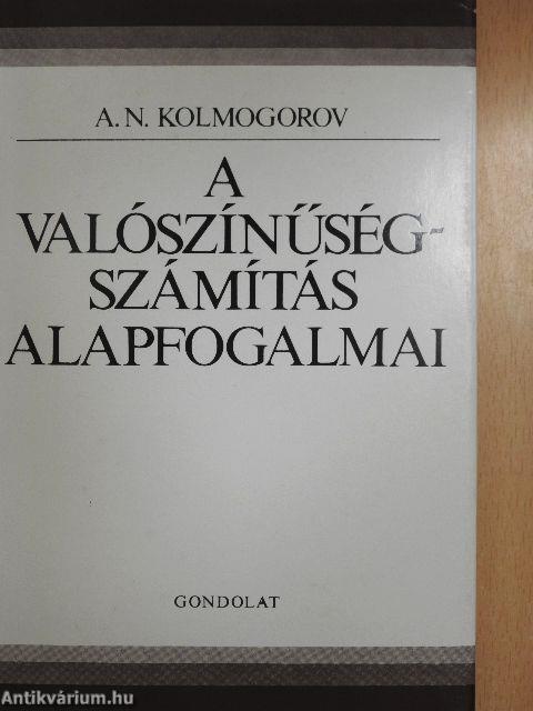 A valószínűségszámítás alapfogalmai