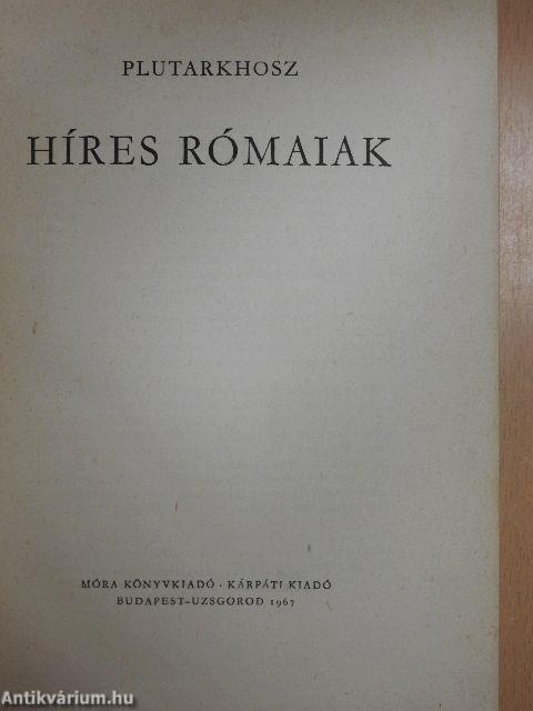 Híres rómaiak