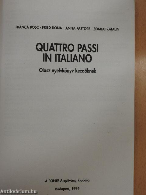 Quattro passi in Italiano