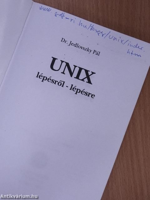 UNIX lépésről-lépésre