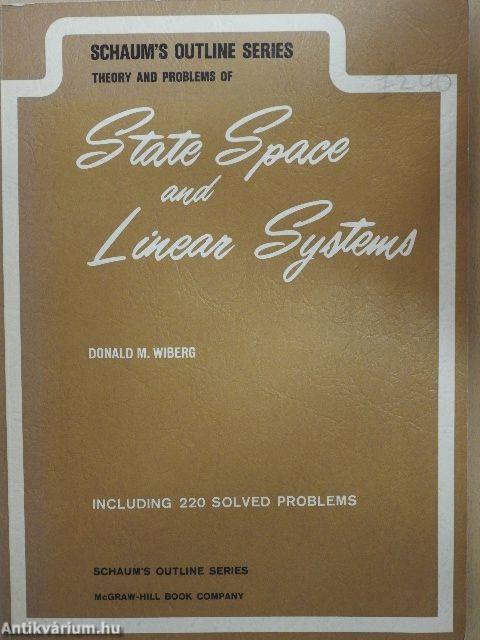 Schaum's Outline of Theory and Problems of State Space and Linear Systems