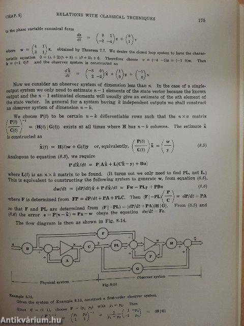 Schaum's Outline of Theory and Problems of State Space and Linear Systems