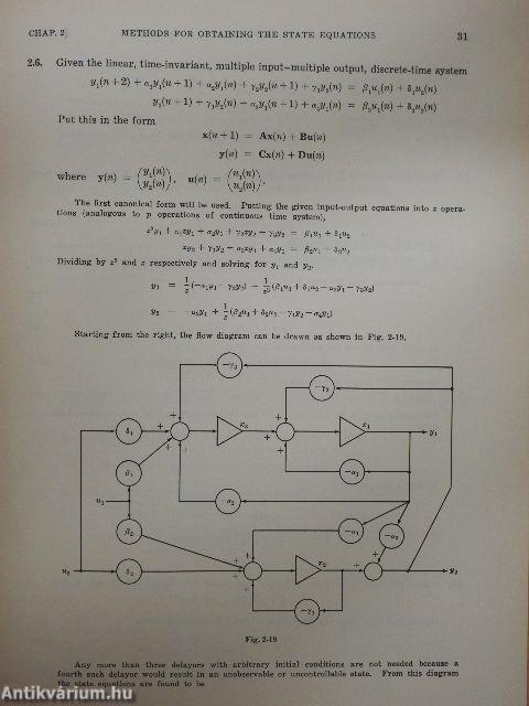 Schaum's Outline of Theory and Problems of State Space and Linear Systems