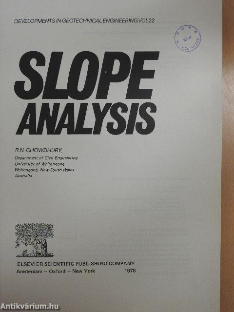 Slope Analysis