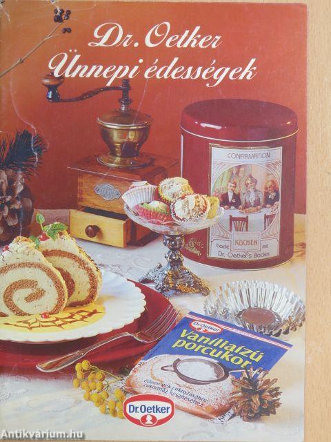 Dr. Oetker Ünnepi édességek