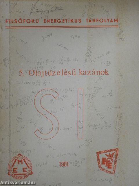 Olajtüzelésű kazánok