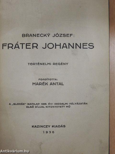 Fráter Johannes