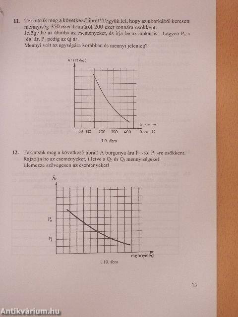 Mikroökonómiai példatár és feladatgyűjtemény