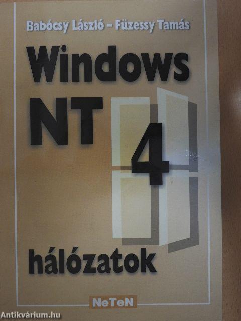 Windows NT 4.0 hálózatok - CD-vel