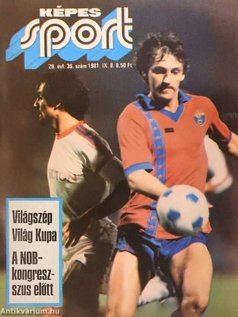 Képes Sport 1981. szeptember 8.