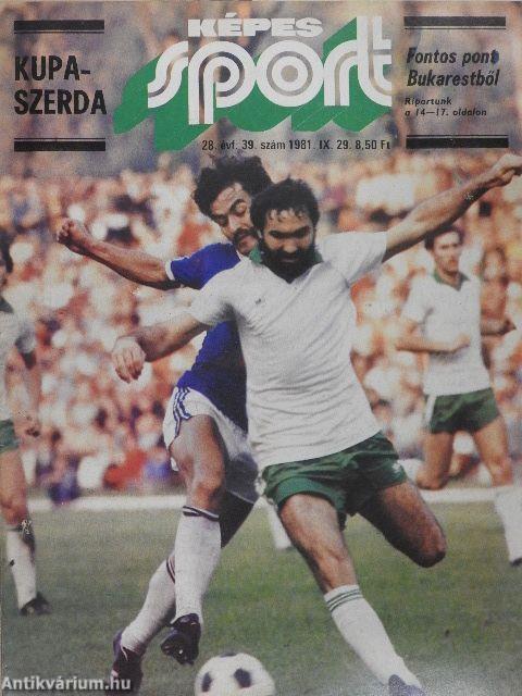 Képes Sport 1981. szeptember 29.