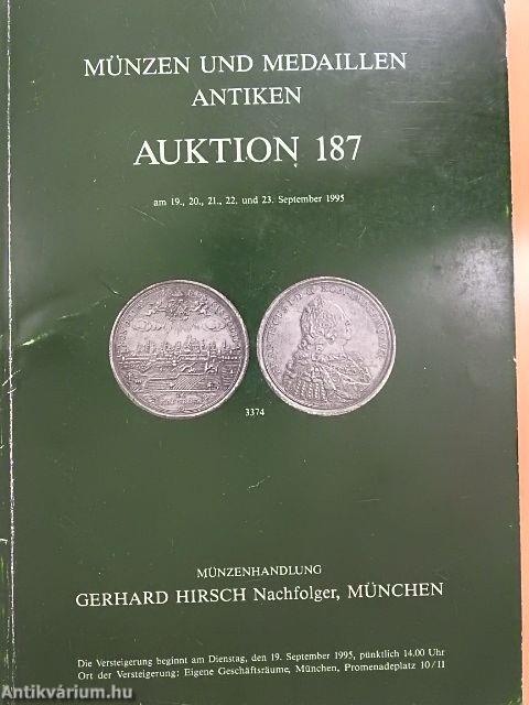 Münzen und Medaillen Antiken Auktion 187