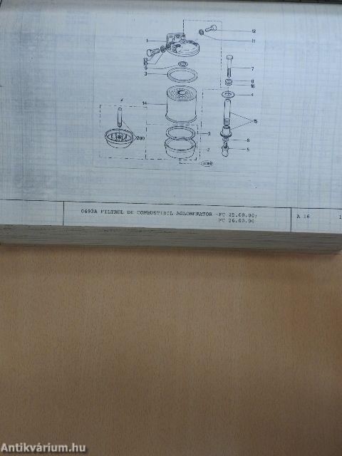 Catalogul Pieselor de Schimb - Universal tractor 533 DT