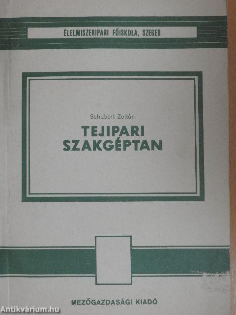 Tejipari szakgéptan