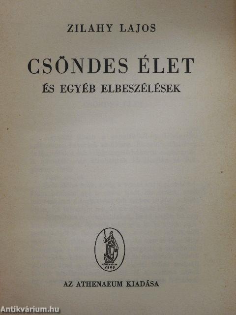 Csöndes élet és egyéb elbeszélések