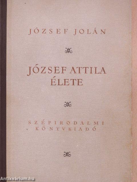 József Attila élete