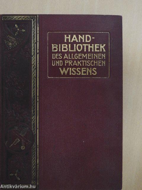 Hand-Bibliothek des allgemeinen und praktischen Wissens I. (gótbetűs)