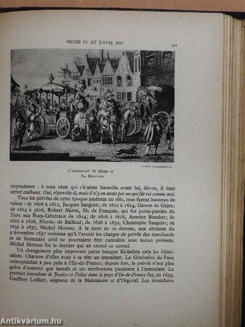 Histoire de Paris - Des origines a la révolution