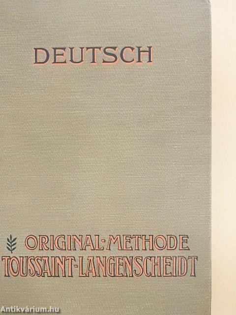 Original-Methode Toussaint-Langenscheidt - Deutsch (gótbetűs)