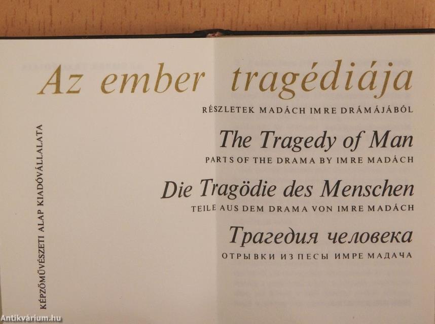 Az ember tragédiája (minikönyv) (számozott)