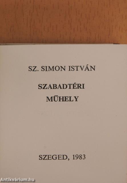 Szabadtéri Műhely (minikönyv)