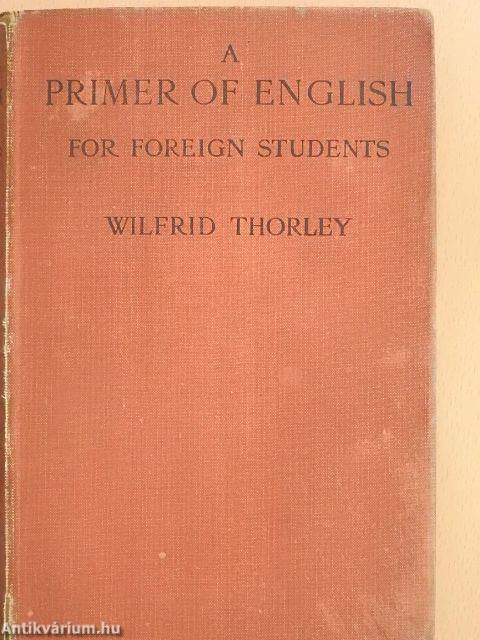 A primer of english