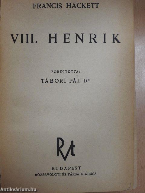 VIII. Henrik