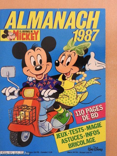 Almanach-Le Journal de Mickey 1987