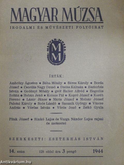 Magyar múzsa 1944/14.