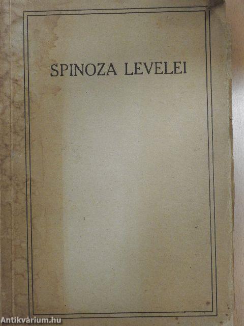 Spinoza levelei