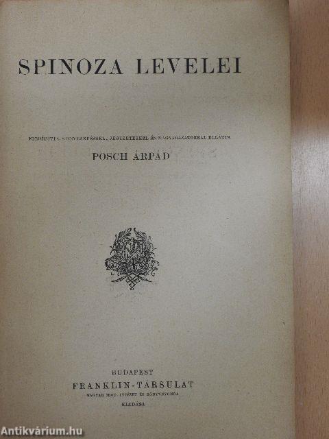 Spinoza levelei