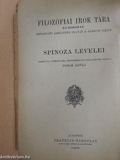 Spinoza levelei