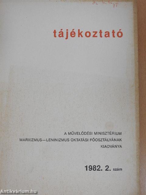 Tájékoztató 1982/2.