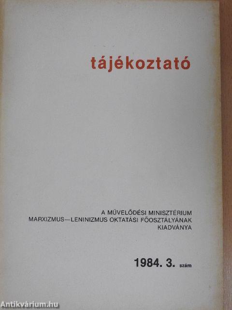 Tájékoztató 1984/3.