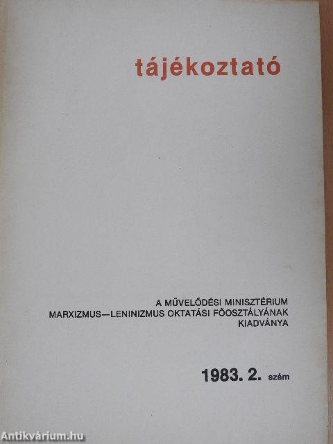 Tájékoztató 1983/2.