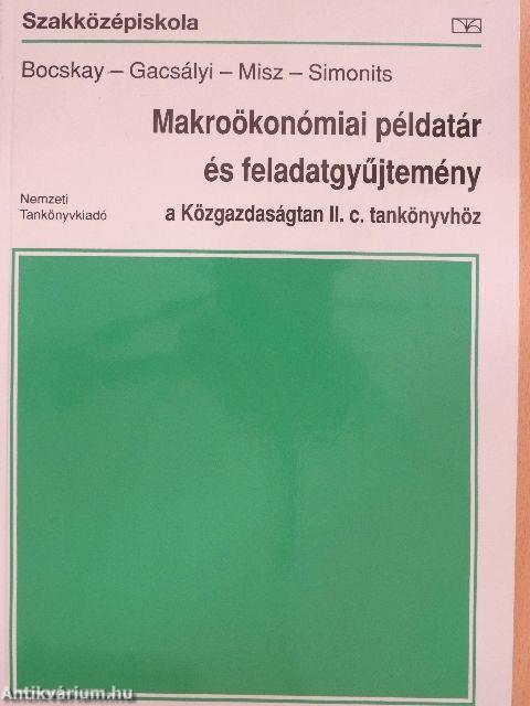 Makroökonómiai példatár és feladatgyűjtemény