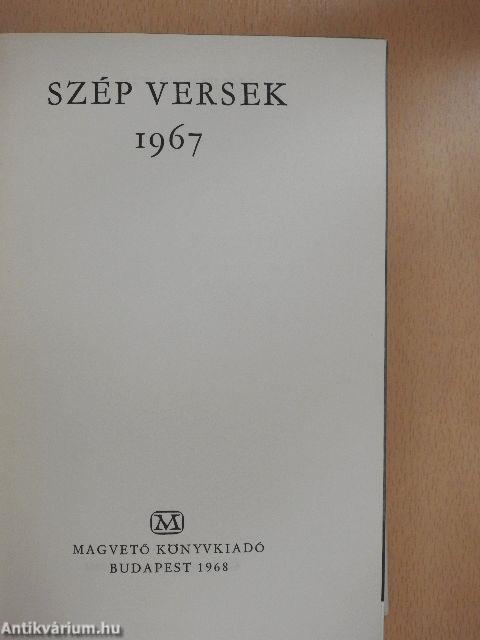 Szép versek 1967