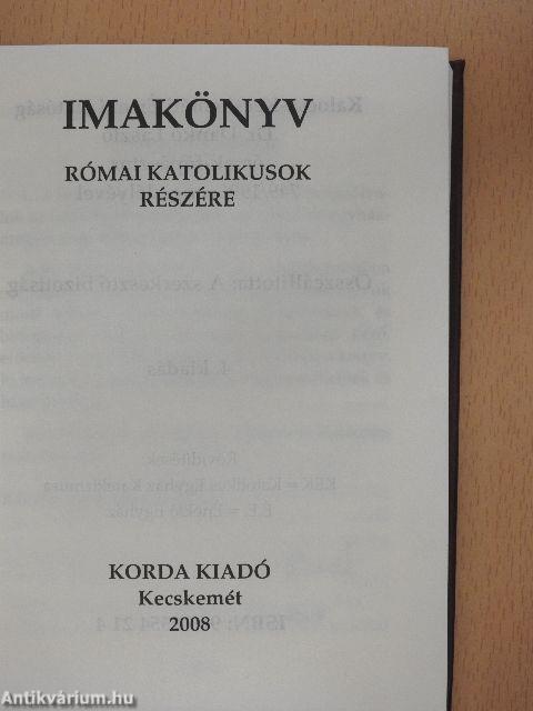 Imakönyv