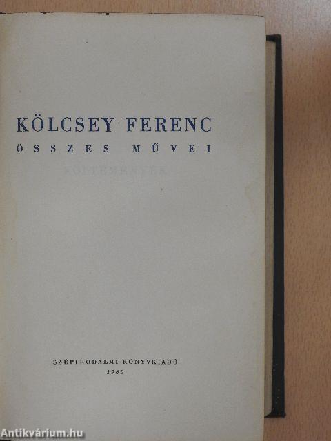 Kölcsey Ferenc összes művei I-III.