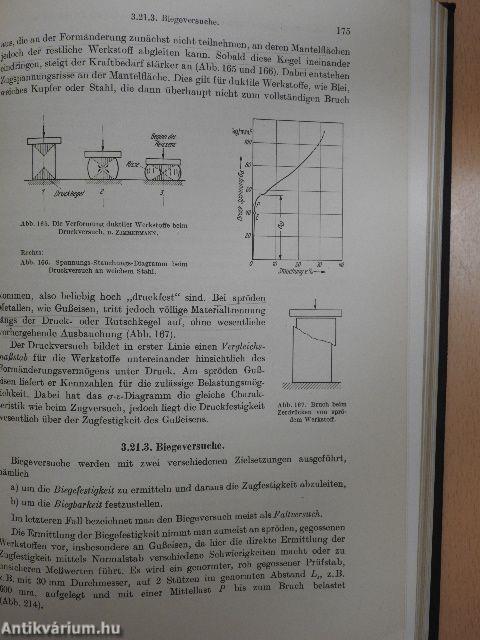Die Metallischen werkstoffe des Maschinenbaues
