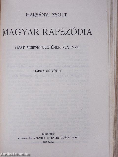 Magyar rapszódia I-IV.