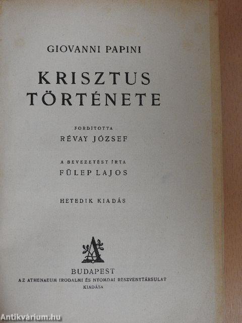 Krisztus története